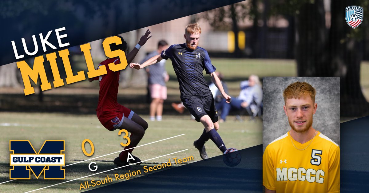 MGCCCBulldogs's tweet photo. SOCCER | @MGCCCSoccer's Luke Mills was named to the @UnitedCoaches All-South Region Second Team: https://t.co/PIGnqze9pb