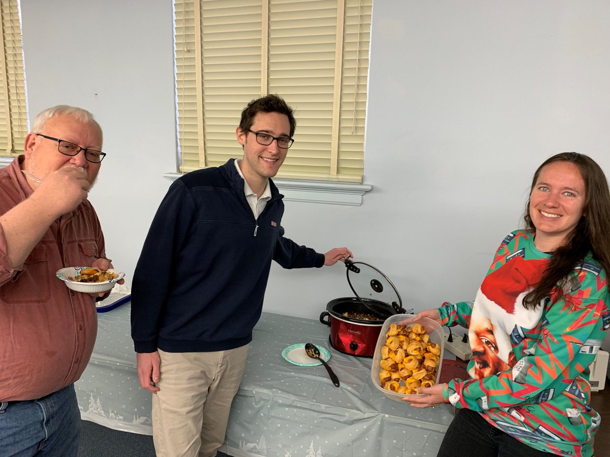 On the second day of Food Fest, Sean and Tara made for me... 🎶 another breakfast casserole and pigs in a blankie 😋 AND Jeff approves! #foodfest #bestplacetowork #funatRI