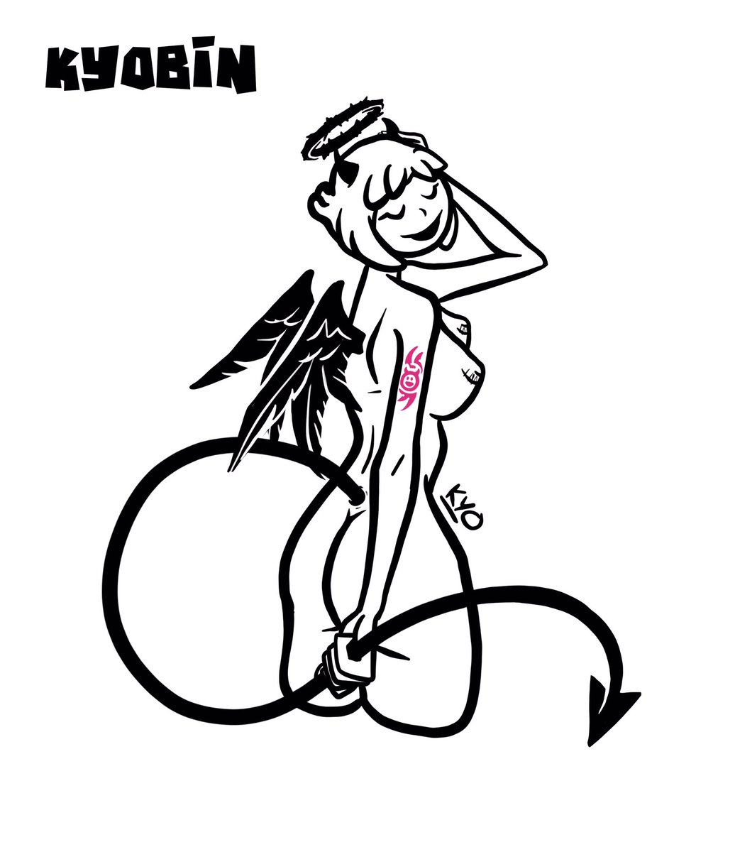 _kyobin_'s tweet photo. Hold on!
#angel #illustration #art #kyobin #devilgirl #heaven #hell #pinup #eroticart #ass #booty #pinupart https://t.co/tZTpCECw3K