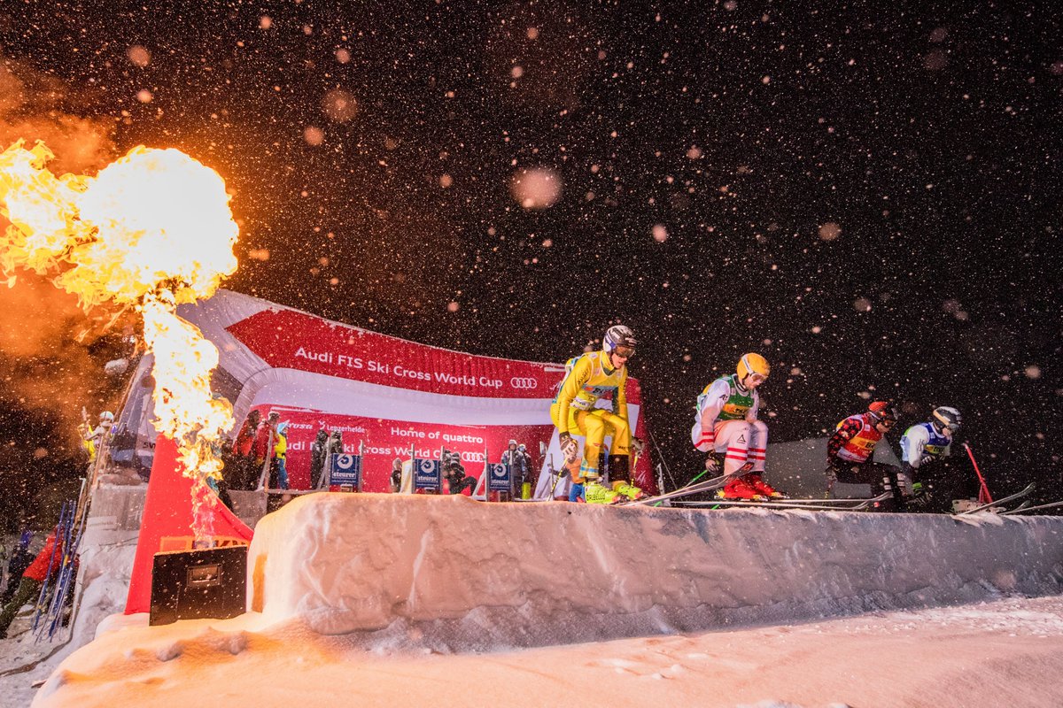 FISfreestyle's tweet photo. Ski Cross action is going to be on fire🔥tonight at 20:15 CET in @ArosaTweet - watch live:
SRF 2, ORF Sport+, Eurosport 2 , TV2 Sport 1 , SVT 24 
Or go to livestreaming here: 
https://t.co/M64xKHMgZ2 (Switzerland),TVT ORF (Austria),rtvslo (Slovenia)
https://t.co/ITuWWXzXmP (USA) https://t.co/7gKA5Rh6TG