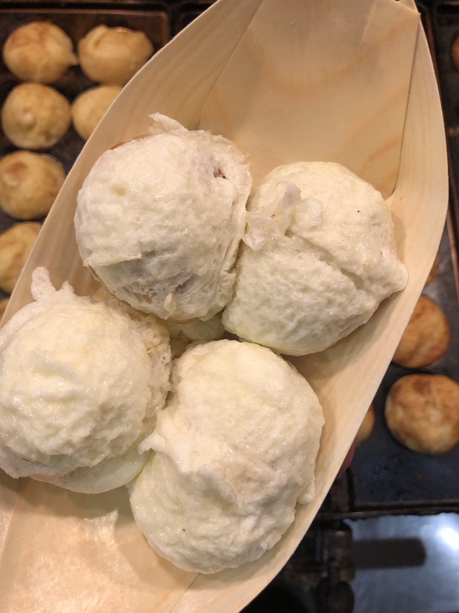 白いたこ焼を作りました。 さて? どうやって作ったでしょうか 