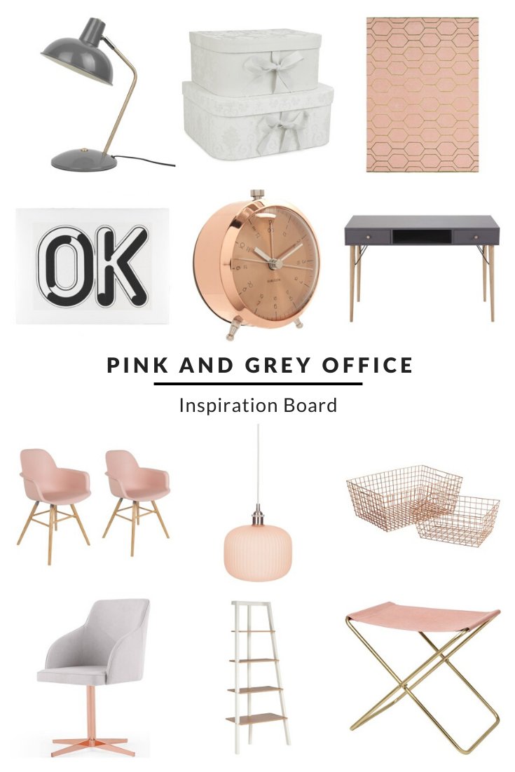 Furnishful's tweet photo. Need a sprinkle of inspiration for your home office or study area? Here are a few slices of pink and grey heaven to help brighten up your work station 😍

View the full Inspiration Board here: https://t.co/eSlJTLcZLn

#pinkandgrey #pinkandgreyoffice #officeideas #officedecor https://t.co/ZzB10A6GSv