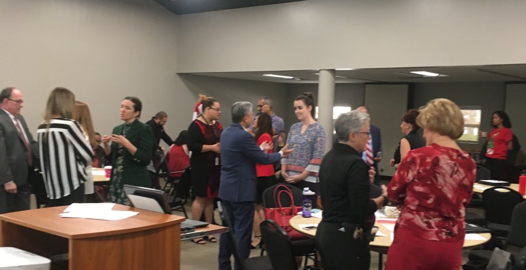 elblakeney's tweet photo. Finally headed home today after 2 weeks and a day on the east coast that included #DIscience2019 and the #ihiforum.  Wrapped things up yesterday facilitating a fun interactive faculty development workshop on #interprofessionaleducation @BarryUniversity! https://t.co/TRpfMpEdBt