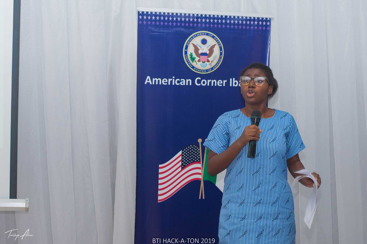 thepanaceaproj's tweet photo. Representatives from International School Ibadan making their pitch about a book collection drive for a public secondary school at the #BTIHackATon in October. #BTIHackATon2019 #ThePanaceaProjectIs2 https://t.co/5PliHihzEF