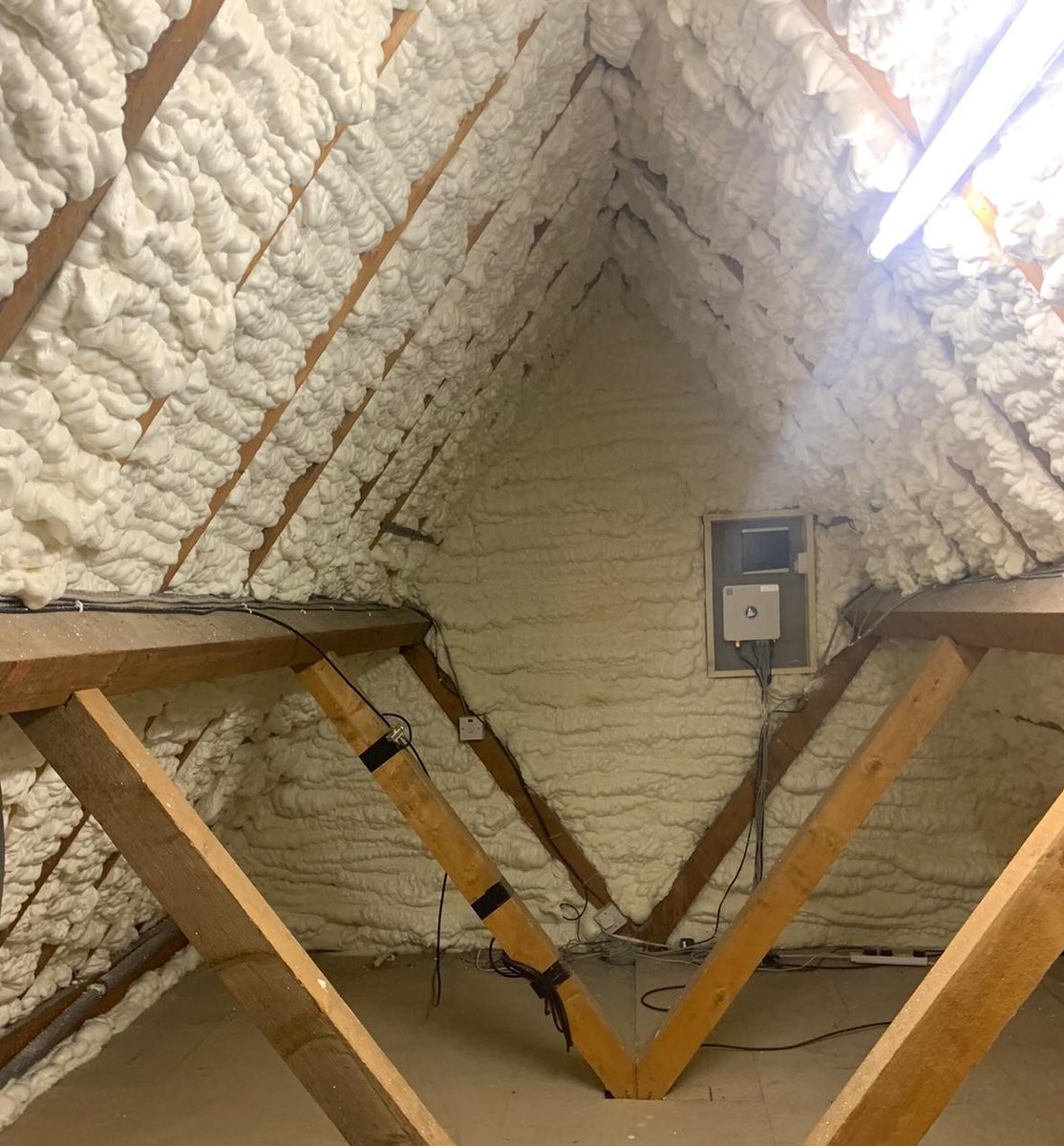 epukltd's tweet photo. Evergreen Power Team complete Icynene Spray Foam Insulation job in Ashford, England, on 12/12/2019. Take advantage of our winter offers and Call us Today 0800 689 1894 
https://t.co/QLMFqNRmkk
#sprayfoaminsualtion #icynene #savemoney #energysaving #evergreenpoweruk https://t.co/4tAdUvEj1X