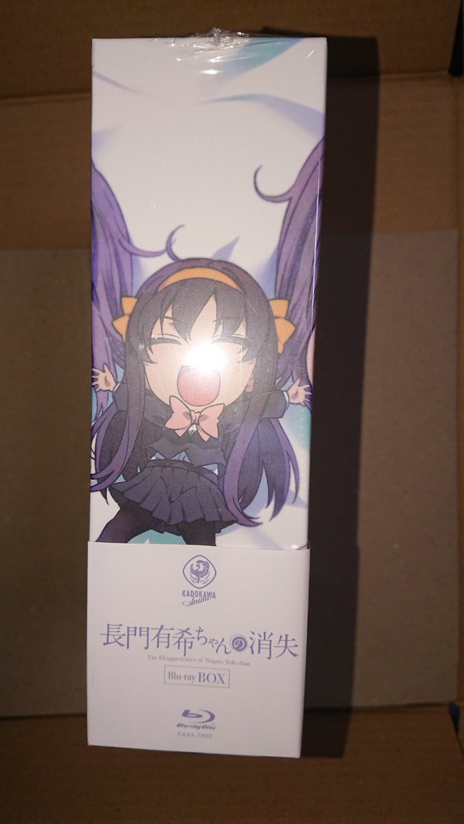 あさい Asaist アニメ 長門有希ちゃんの消失 のblu Ray Box box Amazonから届いたー 特典無し 有希ちゃん2期やハルヒちゃん 本編シリーズ3期など続編 ない限り次にbox出るのは長門有希ちゃんの消失の内容含めるため涼宮ハルヒ大成以上の内容に