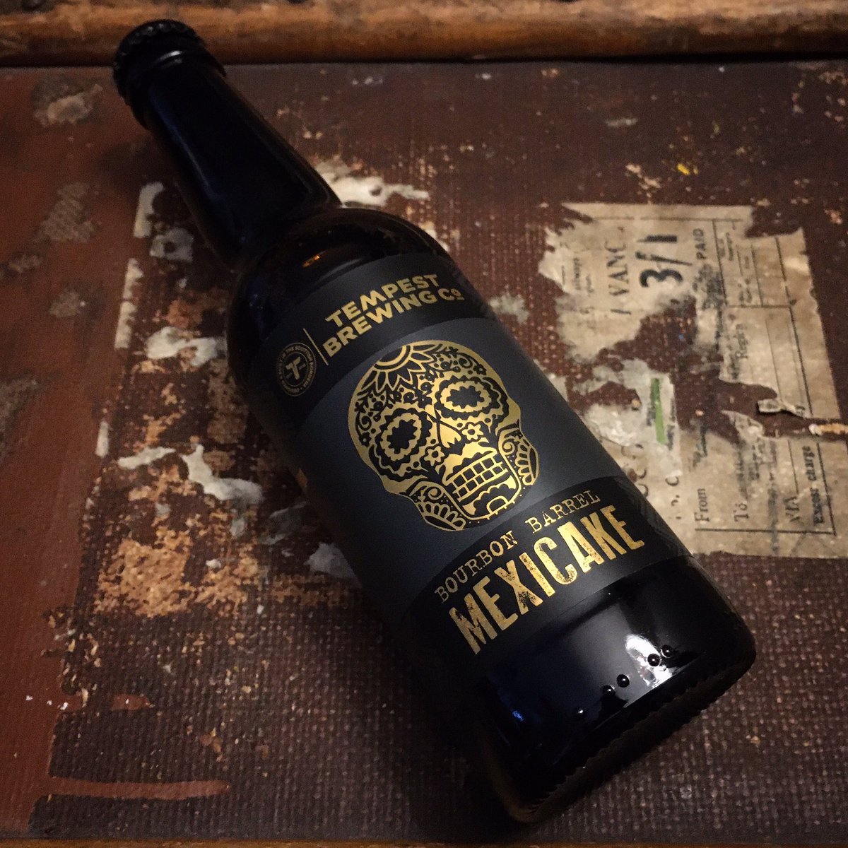 TheCCBM's tweet photo. Bad news, there’s only 8  @TempestBrewCo Mexicake left in the shop, and there’s no more until after Xmas. The good news though is Bourbon Barrel Mexicake is here! I will endeavour to quality control one of these today before we reopen tomorrow, all in the name of customer care. https://t.co/Fc8EIz99Yo