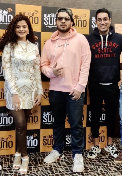 palakmuchhal3's tweet photo. Interviews.... for @audiblesuno!!! 

@NUCLEYA @NaezyTheBaA https://t.co/t3KxwaJbZY