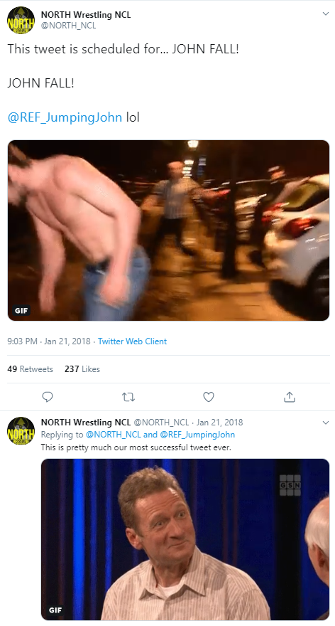 REF_JumpingJohn's tweet image. .@NORTH_NCL I'm noticing a difference here. Since I'm sure a gif was up within hours of my...incident...but where is the @dj_chop footage? RELEASE THE TAPES!!
#CHOPFALL