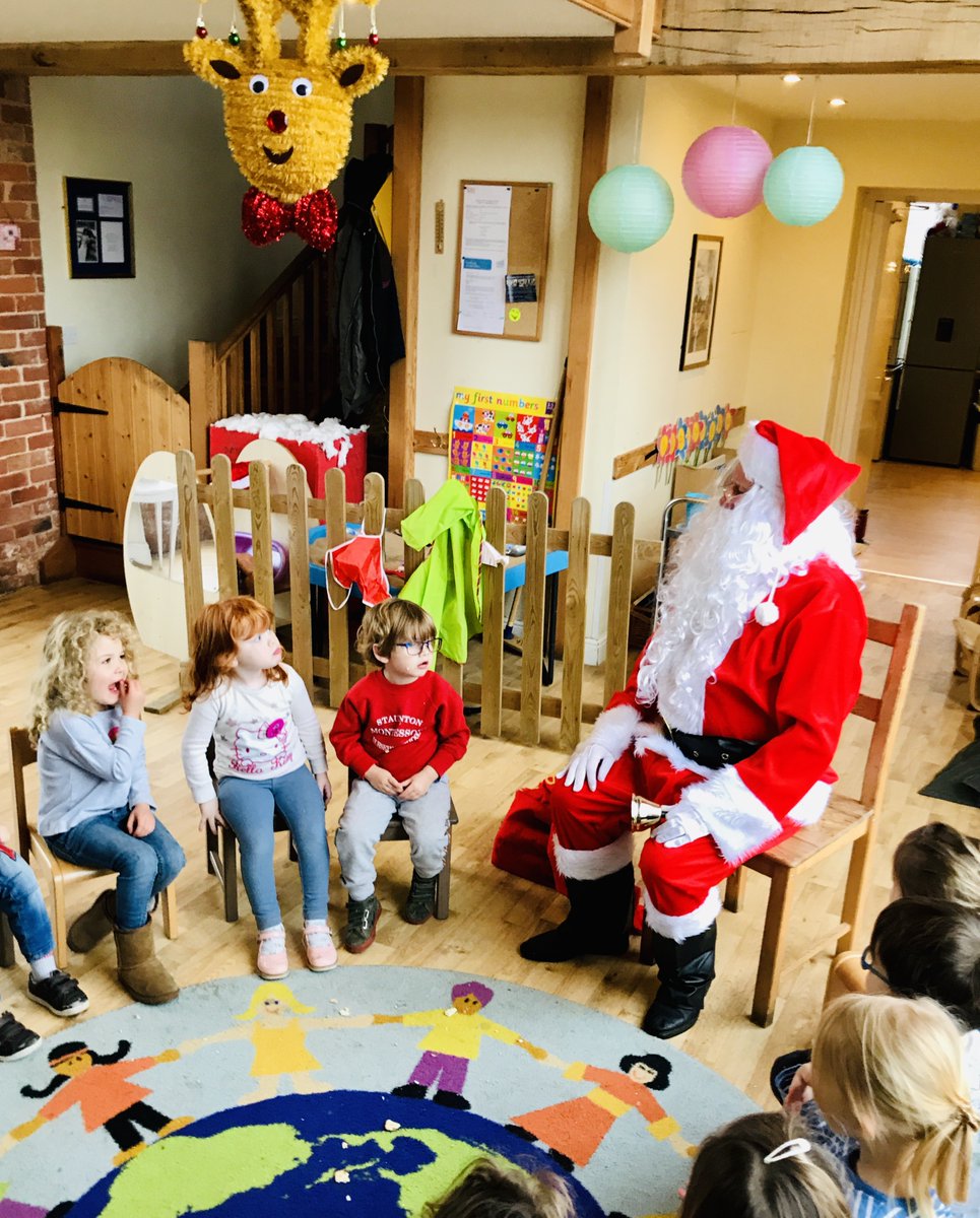 Happy Christmas from Staunton Montessori Nursery School and Staunton Tutorial Centre!