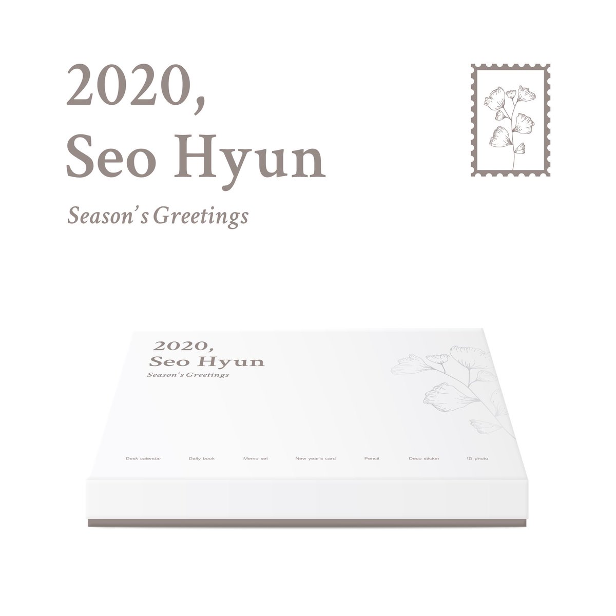 You’ve been waiting for this, right? 

2020, Seohyun 
Season’s Greetings. 

By. Namoo Actors
