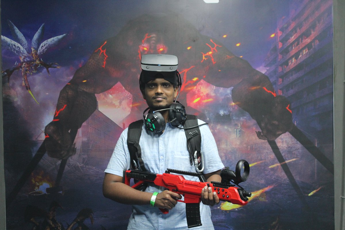 XtrablastVR's tweet photo. India's First Free Roaming Virtual Reality Team Game. Now Available @ Chennai - Ispahani Centre.

For more details visit: https://t.co/aMdAvfRGtx

or

Call Us! - 99529 99302 (OR) 95000 26200

#teambuildinggames #corporate #ThoughtfulTuesday #nomoremobilephonegames #teamouting https://t.co/NeWDF1zOm3