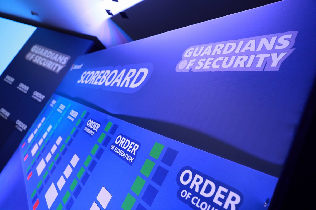 jackie__brown's tweet photo. Today we approach security in more fun, competitive and analogue way 😊 let's who wins today 👑 Let the games begin #guardiansofsecurity #microsoft #GameON https://t.co/mqUXFCxiTh