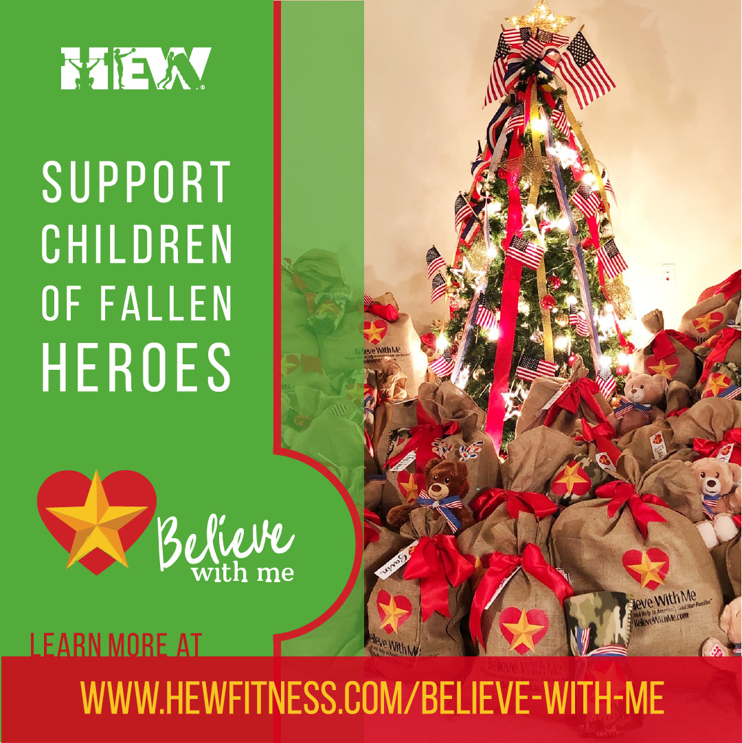 hewdadeland's tweet photo. Don't forget that our holiday charity challenge is wrapping up next week! Any donation is appreciated as we try to bring Christmas to over 400 children of fallen heroes this year! A big shout out to our amazing non-profit partner, Believe with Me. #believewithme #hewfitness https://t.co/IR0N7uA7Ni