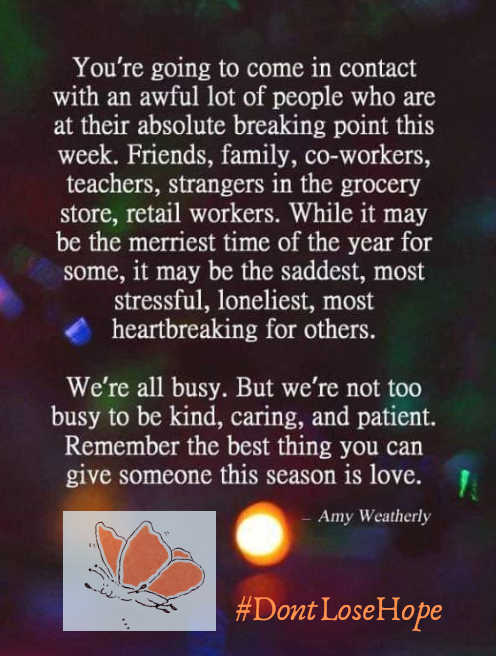 The Café is open Monday to Saturday 9am - 4pm if you, or anyone you know needs to see a friendly face or maybe someone to talk to. We would love to see you there 🧡