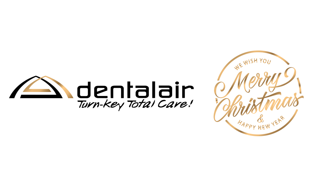Wij danken u voor het vertrouwen en de aangename samenwerking in 2019. Wij wensen u Prettige Kerstdagen en een Gelukkig Nieuwjaar.

Dentalair staat komend jaar weer voor u klaar!