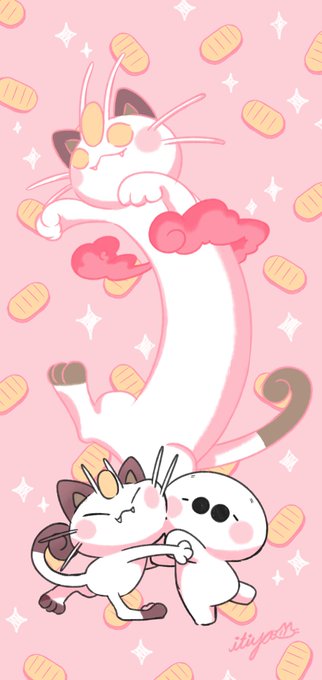 「ニャース」の画像/イラスト/ファンアート(古い順)