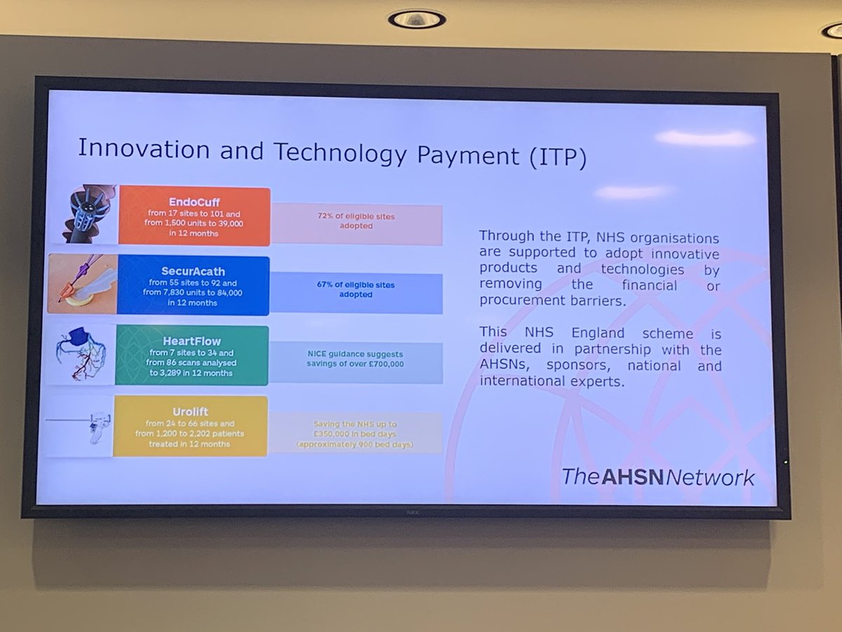 SARAHZAREIAN's tweet photo. @HINSouthLondon talking about what we need to all think about to drive spread innovation. Also let’s think about cultivating conditions for spread and scale! #digitalfirstNHS @HINSouthLondon https://t.co/jdV8FIaEe0