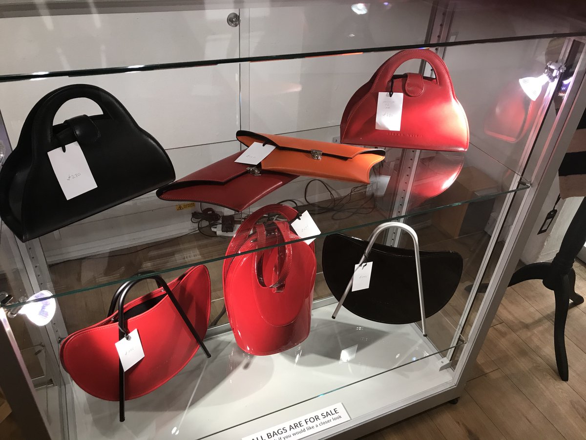 <a href="/DazzleJewellery/">Dazzle Exhibitions</a> <a href="/CoinStreet/">Coin Street</a> <a href="/OxoTowerWharf/">Oxo Tower Wharf</a> is a rare opportunity to buy from the full range of #handmade #leather bags by award-winning <a href="/StevenHarkin/">Steven Harkin</a>. backpacks, clutch bags, men's bags handbags ... exquisite craftsmanship, Italian leather and fabulous colours. Until 5 Jan ...