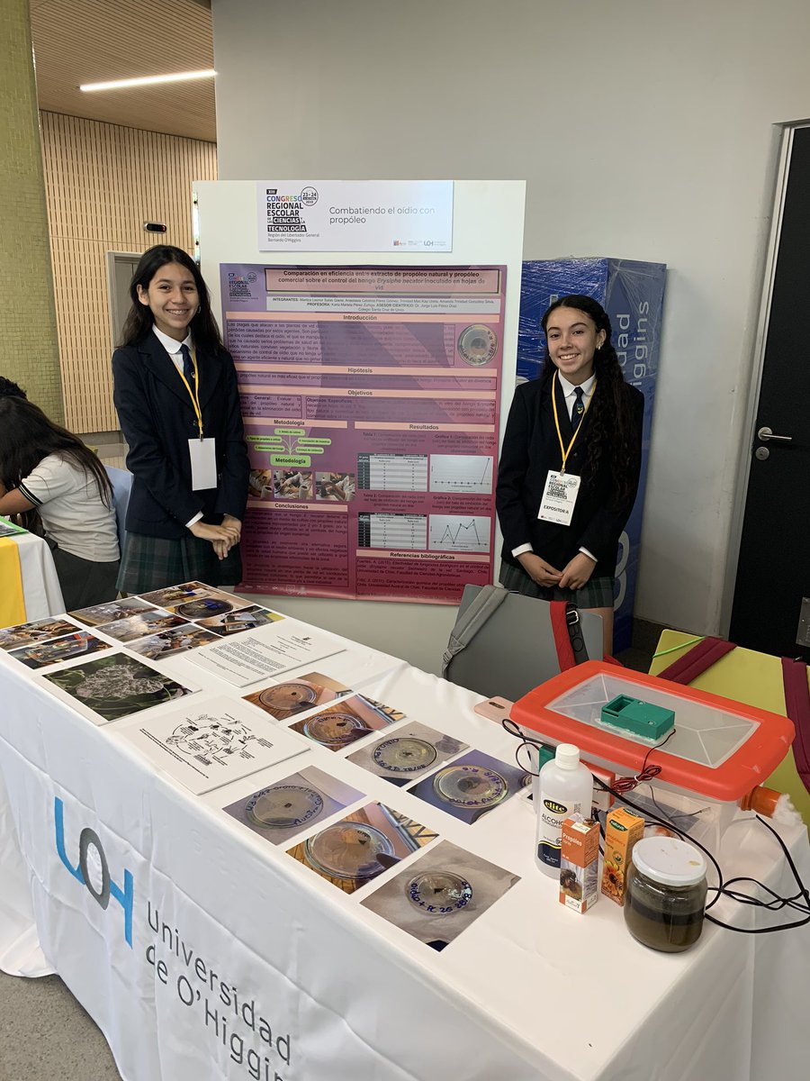 Academia de Ciencias del <a href="/santacruzdeunco/">Santa Cruz de Unco</a> en #CongresoRegionalExplora <a href="/ExploraOHiggins/">Explora O'Higgins</a> en <a href="/uohiggins/">Universidad de O'Higgins</a> 🧫🦠