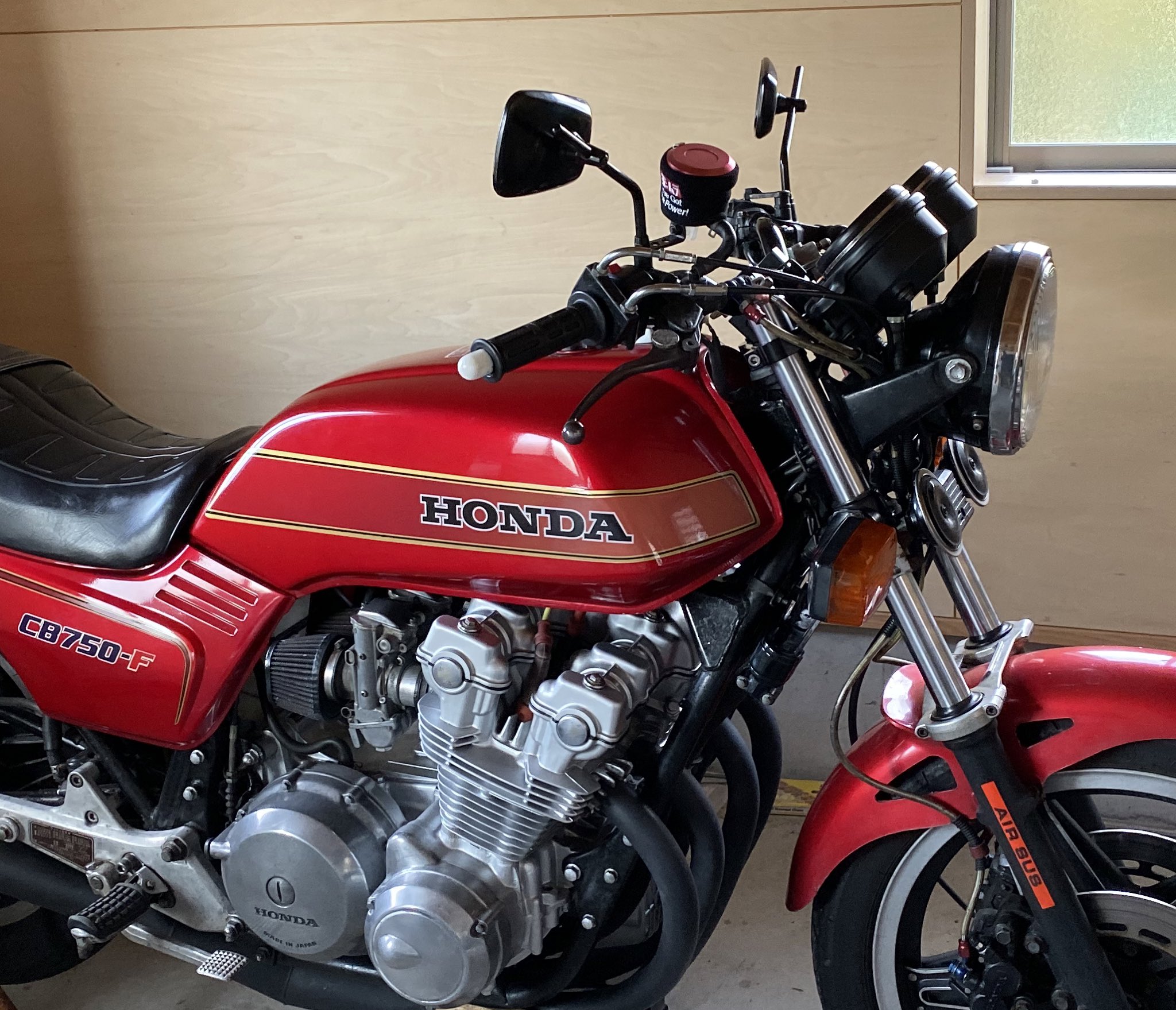 CB750F トップブリッジ ハンドル