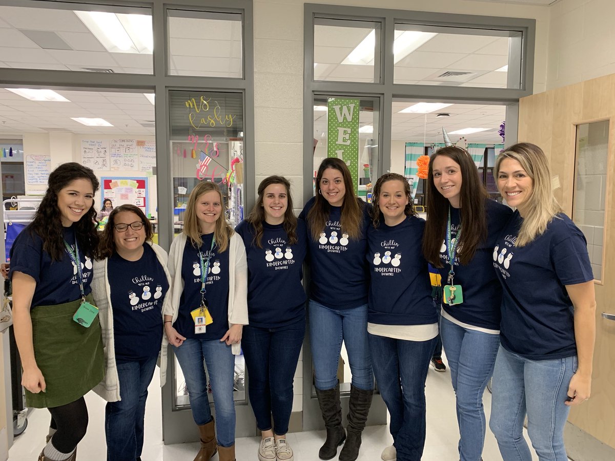 CHILLIN WITH MY KINdergarten SNOWMIES ⁦<a href="/GoshenPostES/">Goshen Post ES</a>⁩ #kindergartenteam #gogpgators