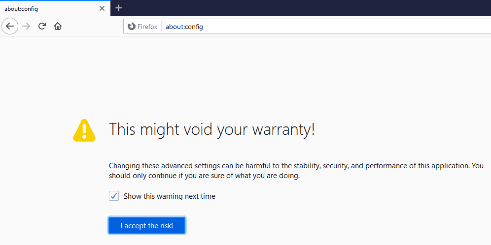 sslrenewals's tweet photo. Mozilla Firefox: Get Back the Green Padlock and Not Secure Message - https://t.co/yoW2jyiYcv

Get Back the Green Padlock Icon for HTTPS Websites and Not Secure Message for Non-HTTPS Websites.

#Firefox #HTTPS #Security https://t.co/xlpKDwJLvD