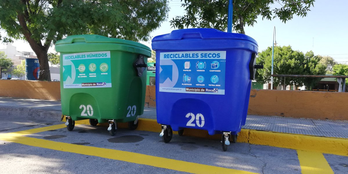 Nuevos contenedores en distintos puntos de la ciudad. Separar los residuos es tarea de todos