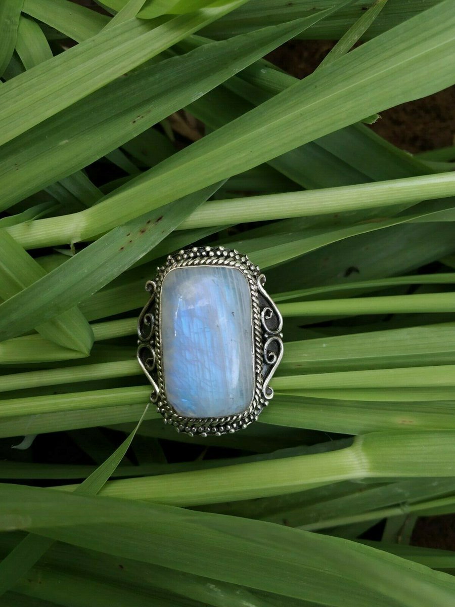 gemstonejewelr3's tweet photo. Rainbow Moonstone Ring๐ In 925 Sterling Silverโค๏ธ๐
#blueflashring
#rainbowmoonstonering #moonstonering #shopnow #weddingring #weddingjewelry #radiantring #antiquering #anniversaryring #Anniversary #wedding #jewelry #ring #wonderfulring #statemetnring #unquering #exclusivering https://t.co/UfFEGIYjuc