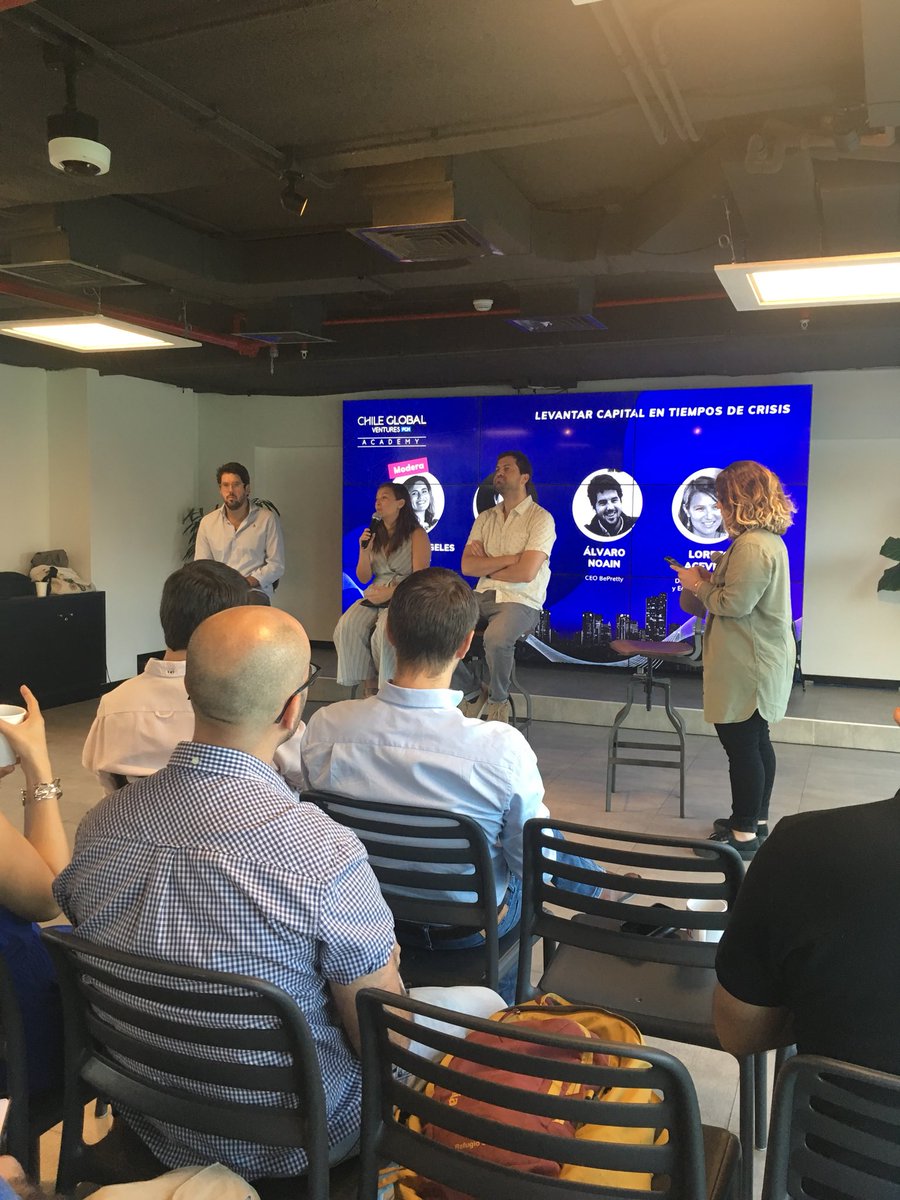 Conociendo las experiencias de Emprendedrores de cómo Levantar Capital en Tiempos de Crisis junto a <a href="/CG_Ventures/">ChileGlobal Ventures</a> <a href="/bepretty_chile/">BePretty Chile</a> <a href="/SnuuperApp/">Snuuper Chile</a> <a href="/indimin/">InDiMin</a> en <a href="/BancoBci/">Banco Bci</a> banca Nace <a href="/banca/">ben chamberlain</a>