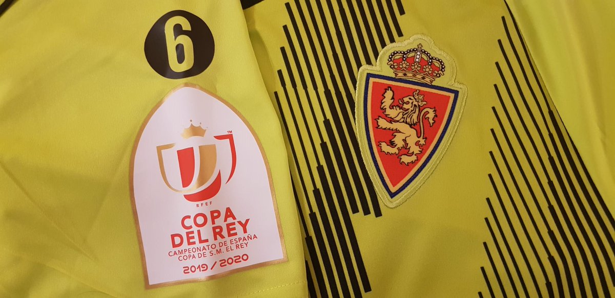 Real Zaragoza A Twitter Como No Te Voy A Querer Nuestra Camiseta Avispa Lucira Un 6 Junto Al Parche De Copadelrey Socuellamosrealzaragoza Https T Co Dc0f1vccmm
