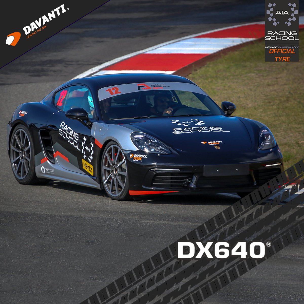 Davanti_Tyres's tweet photo. Asked #Santa for a #trackday this year? This #TrackTuesday check out the perfectly poised #Porsche #CaymanS @AIAPortimao on Davanti #DX640 #tyres. Why not push the boat out & try the official tyre of the AIA Racing School where it's supposed to be driven! https://t.co/czOuykoj8s https://t.co/h69oe4WWuA