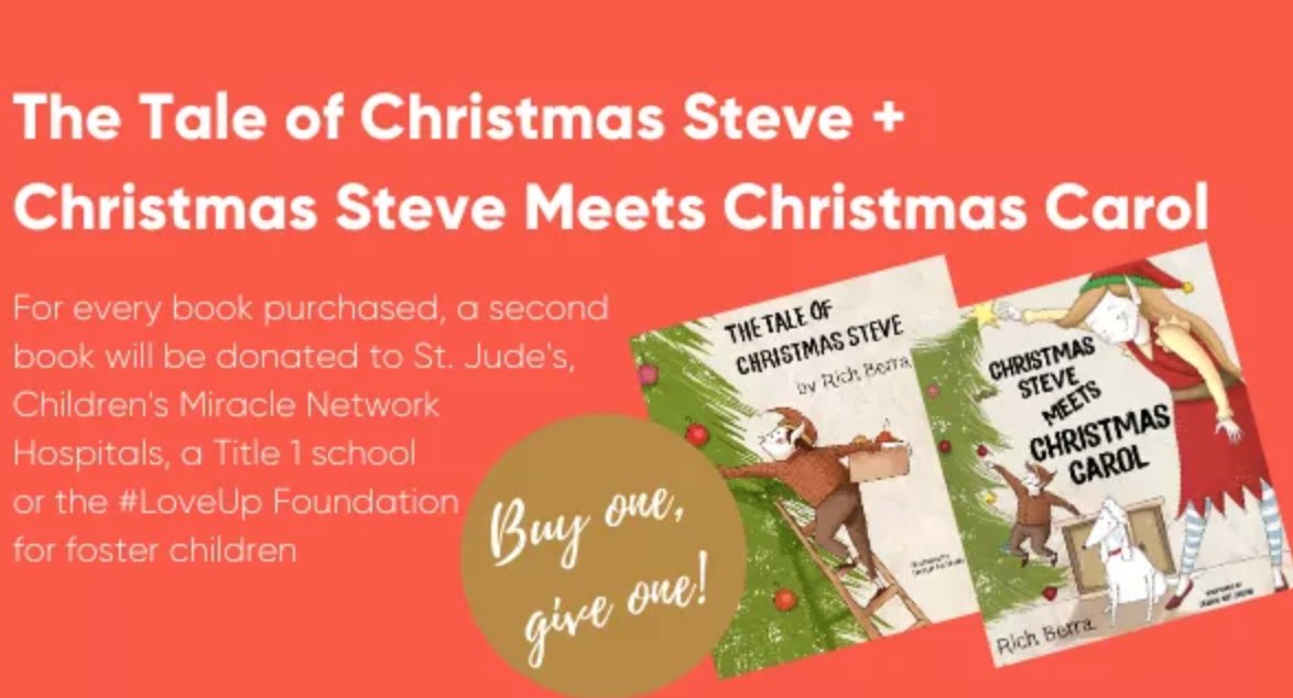ElvisDuranShow's tweet photo. #RichBerra Implements Buy-One, Give-One Campaign For 2nd Book
https://t.co/2IvQwyTypJ https://t.co/RqxE7anEyq