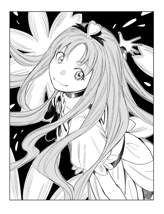 〆切終わった喜びで即らくがきした… 