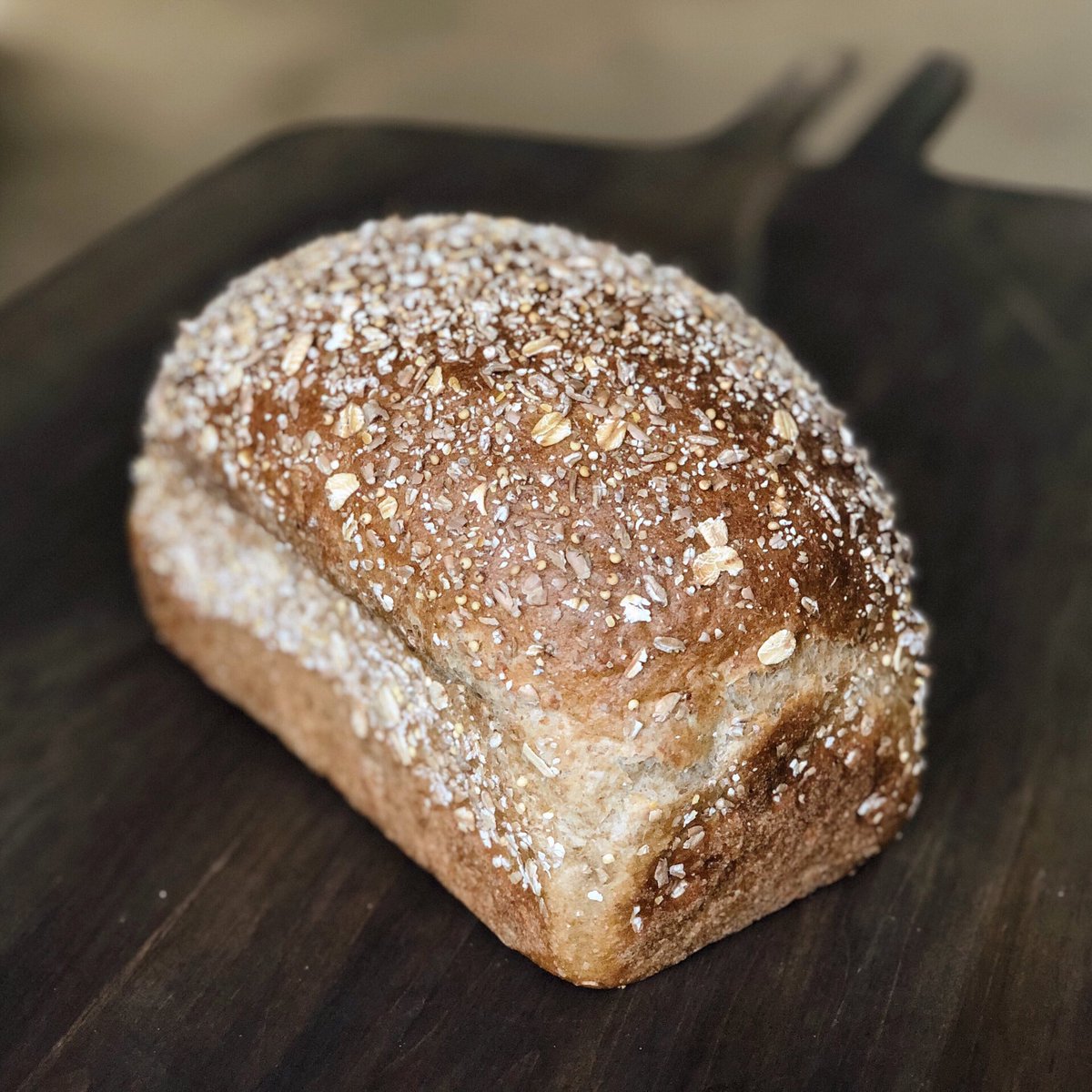 CaminoBakery's tweet photo. Looking for a sandwich bread that has a little more "oomph" to it than the standard French white? Try multigrain! It's a soft loaf made with seven grains that’s perfect for deli sandwiches, PB&amp;J, or toast with jam. We have this one on our shelves every day until it sells out! https://t.co/6Emmdk2Gq2