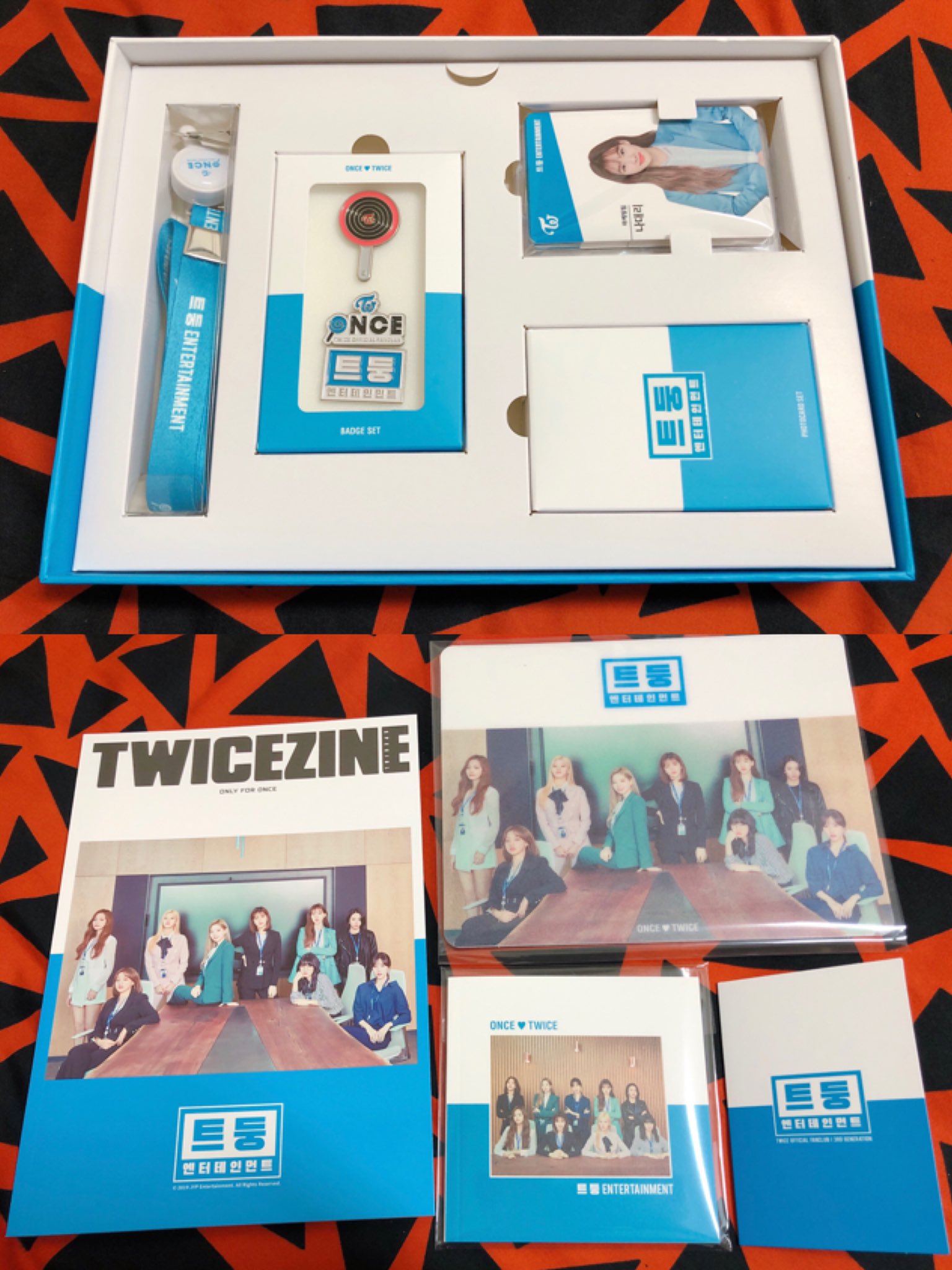 TWICE 韓国ファンクラブ　ONCE3期 入会特典グッズ TWICE Vlog】Korean Fan Club｜Unboxing Membership Privileges