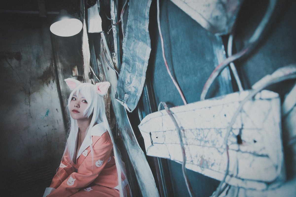 ⚠Cosplay⚠ 化 物 語 羽川翼 - - - - - - - - つばさキャット