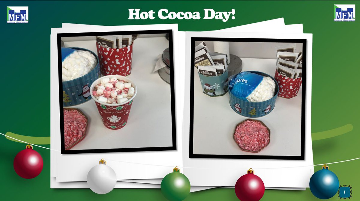 mfmservice's tweet photo. We warmed up with some Hot Cocoa Yesterday! https://t.co/EQ8UzttqNw