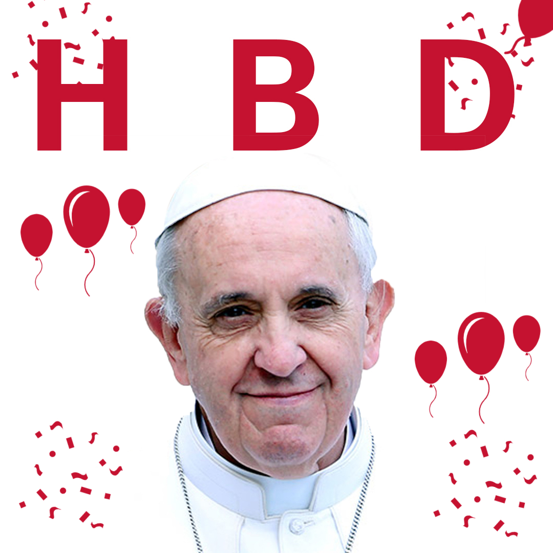 Happy 83rd birthday, Pope Francis! Here are 83 reasons we love him:  