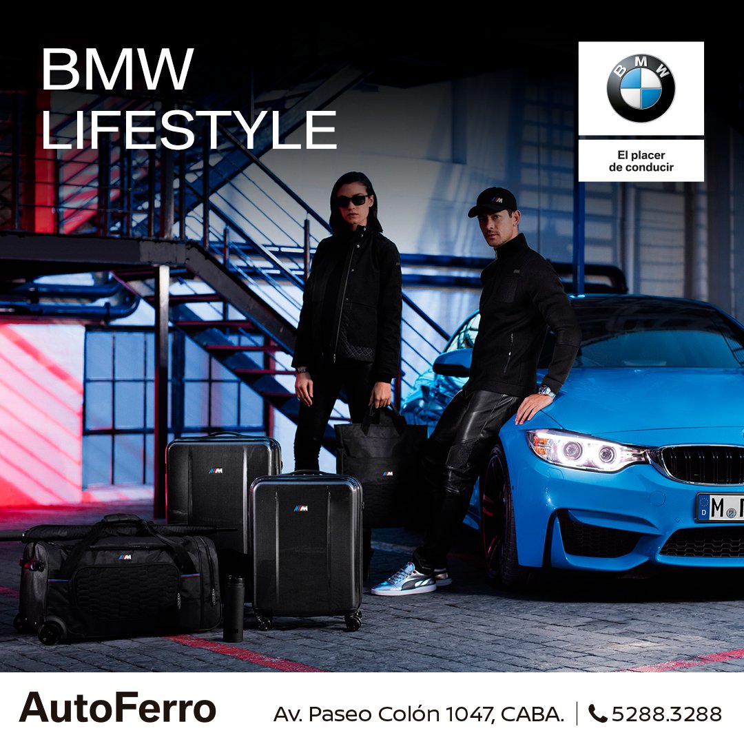 BMWAutoFerro's tweet photo. En estas fiestas regalá con estilo, regalá #BMWlifestyle vení a  #BMWAutoFerro y consultá por nuestros descuentos exclusivos. https://t.co/jrrSxgRqgu