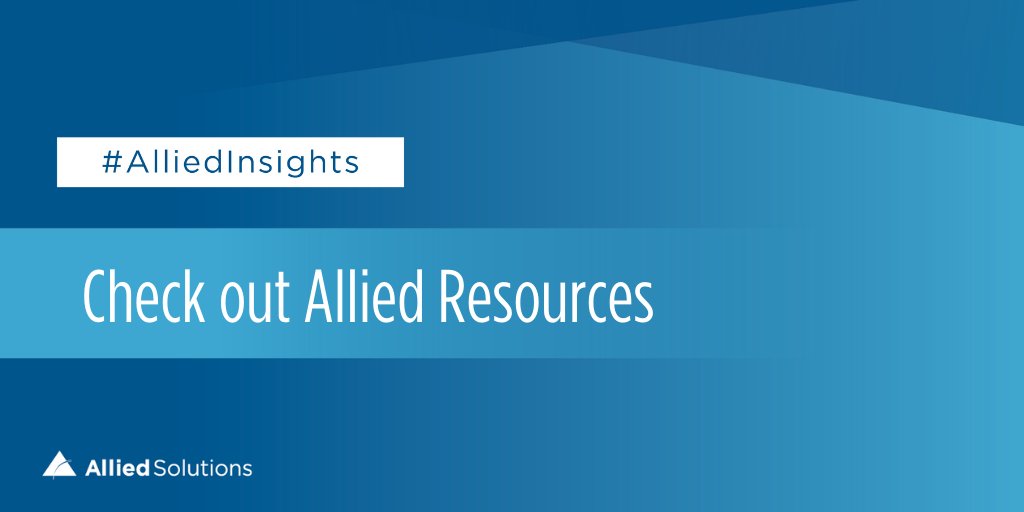alliedsolutions's tweet photo. Stay up to date on the latest #AlliedInsights! Visit our #resourcepage for helpful #blogs #webinars #news and other resources! https://t.co/aAMiO0w01o https://t.co/xx7CKD07Or