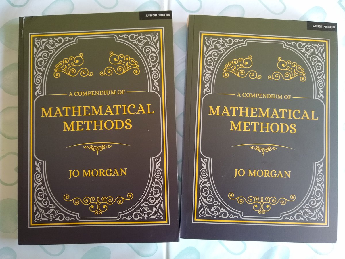 jdw137's tweet image. Preordered the book below and received two for the price of one. What chapter is this discussed? 😄
#mathematicalmethods