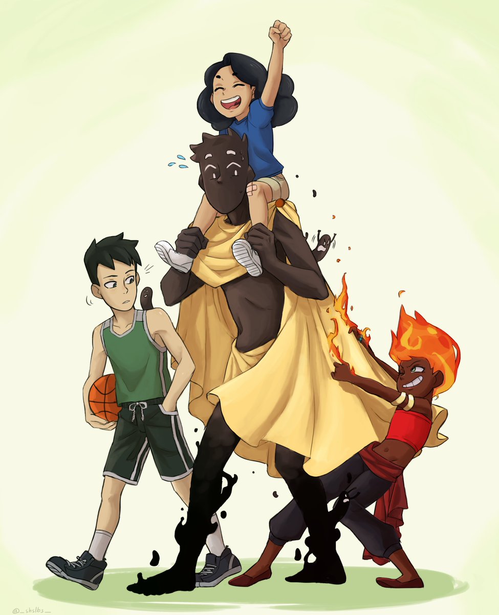 _shslbs_'s tweet photo. My first entry for this month's #monsterpromchallenge.
Amira as a 9-year-old, Vicky as a 11-year-old, Brian as a 12-year-old, and Oz who's just very old.
#monsterprom https://t.co/5kADK4VpEP