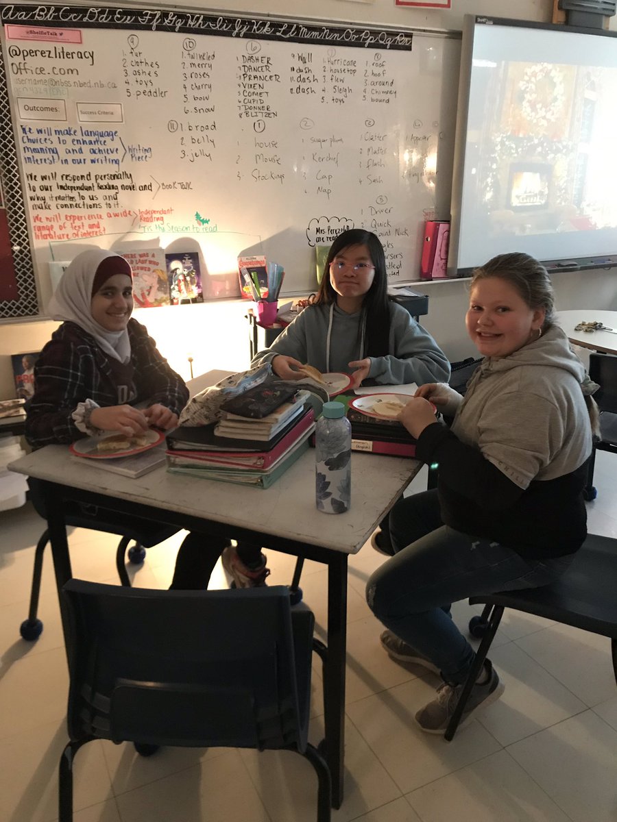 PerezLiteracy's tweet photo. Our 6A class enjoyed a homemade pancake breakfast and some reading in Language Arts class today. Student- “I’ve never had a teacher cook pancakes for me before!” @nasismiddle @ASDWLimelight #canadianbreakfast #brainfood #literacy #fillthetummies #maplesyrup https://t.co/TLcWHDAVaK