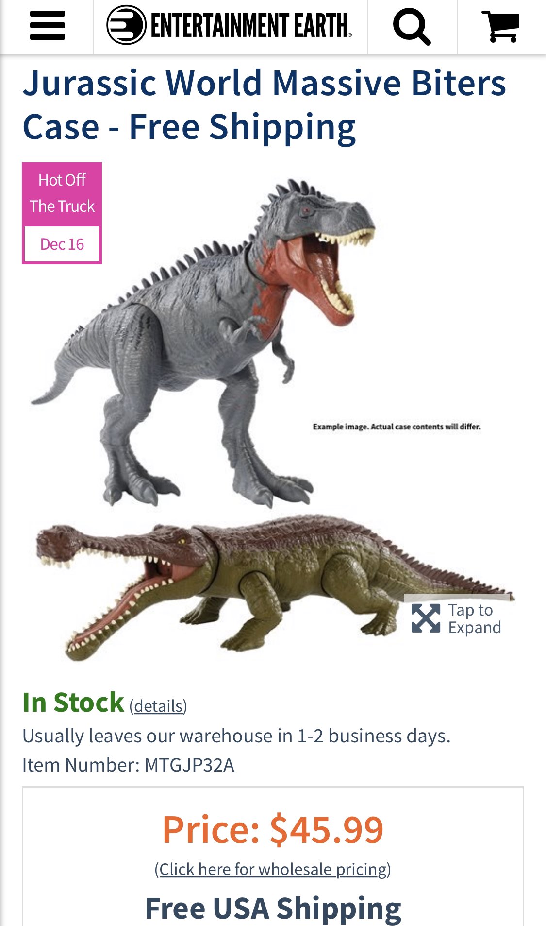 entertainment earth wholesale