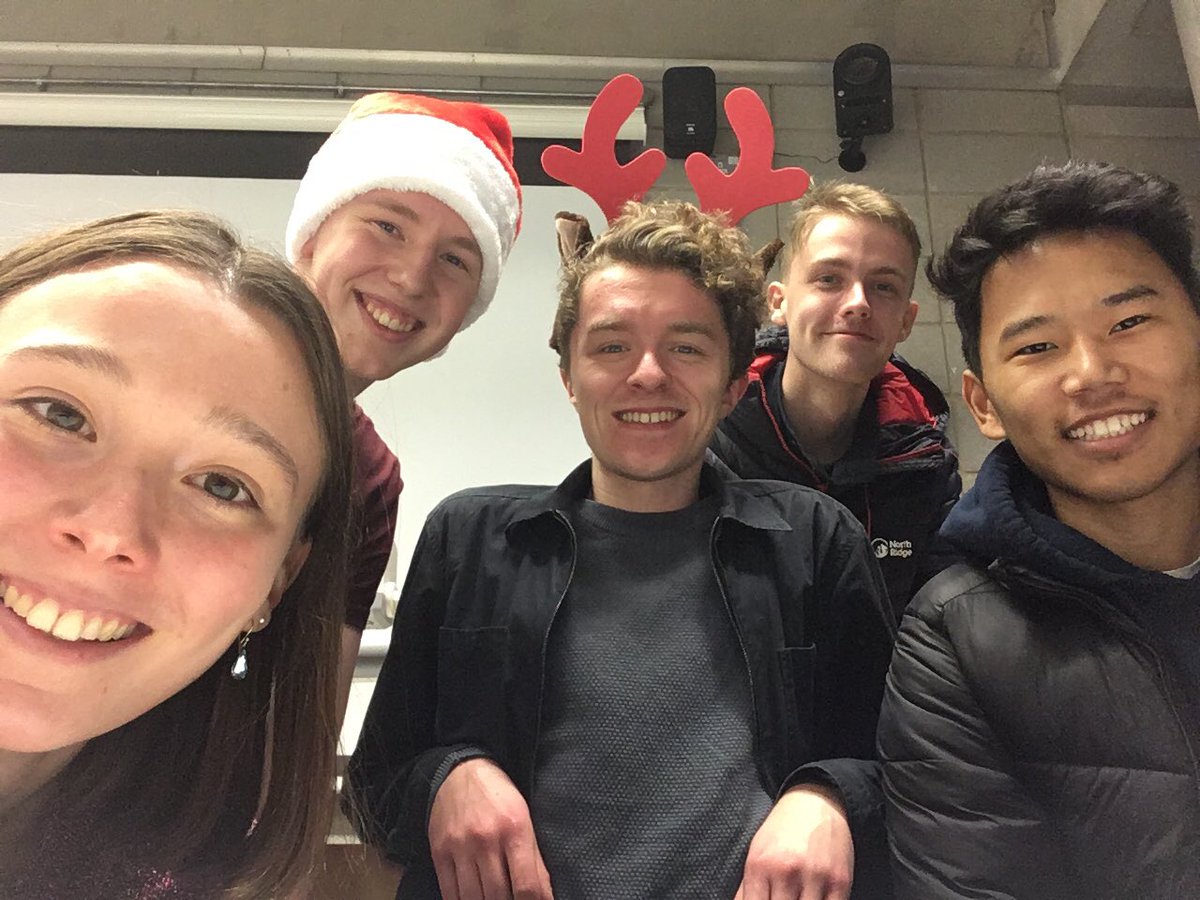Great having former placement students from the Government Economic Service talk to our society about work at DEFRA and NIC