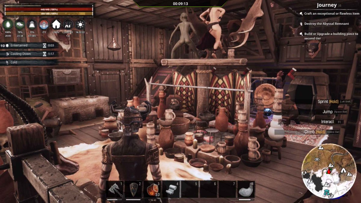 telegram Grænseværdi helt seriøst Conan Exiles on Twitter: ""When your girlfriend asks what you were doing up  so late last night". Thanks to Reddit user Brocklesocks for sharing this  great looking screenshot. Source: https://t.co/yUIigcA6Be  https://t.co/CBZoSXwIqk" /