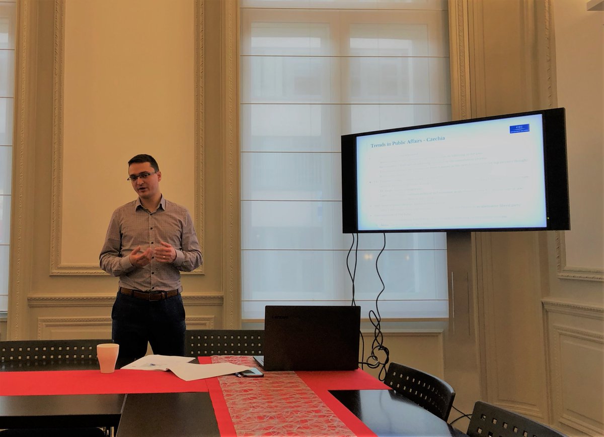 InterelBelgium's tweet photo. Today, @MartinVodnansky from the @cecgr agency gave the Belgian Interelians some insight on how Public Affairs work in Czech Republic.
https://t.co/ZVCQtToa7q
#advancinginterests #PA https://t.co/lGBqVvCe3O