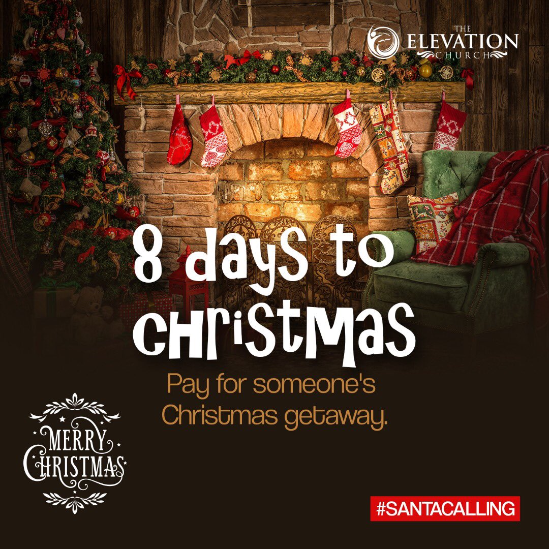 elevationng's tweet photo. Still on #SantaCalling! Who have you suprised lately?
Today, we encourage you to pay for someone's Christmas getaway๐๐ Yessss! You can do it!๐ช๐พ
#Christmas #MerryChristmas https://t.co/Ho4pY679hy