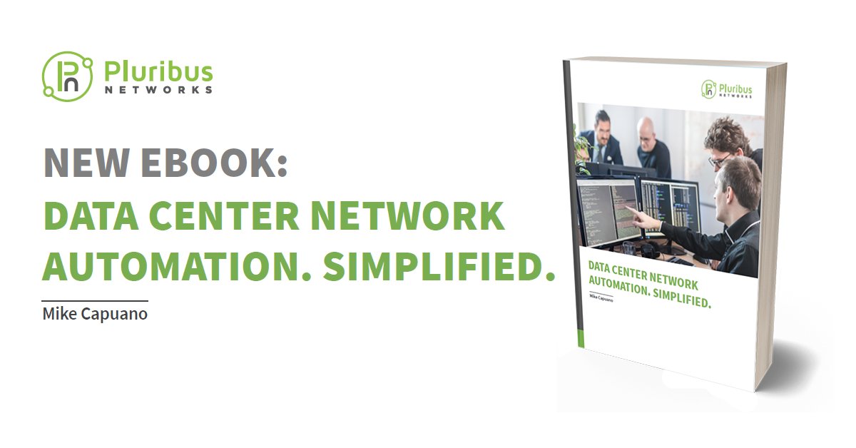 pluribusnet's tweet image. Does network automation for software defined data centers and #privateclouds feel out of reach? Not anymore. Learn how lean #ITteams operating small and medium single-site or multisite #datacenters can achieve this today in our new eBook! bit.ly/SDDCeBookTwitt…